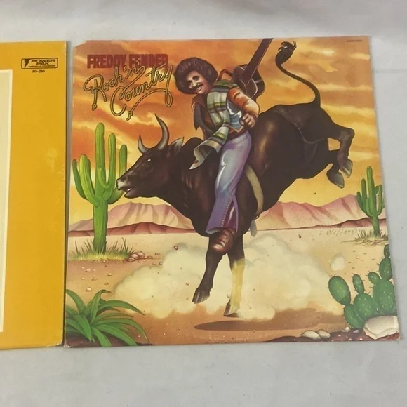 Freddy Fender Recorded Inside Louisiana State Prison Rock N Country Lot LP’s - Picture 2 of 12